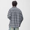 Retro Casual Checkered Shirt Men's Spring Long Sleeved Loose Collared Versatile Jacket