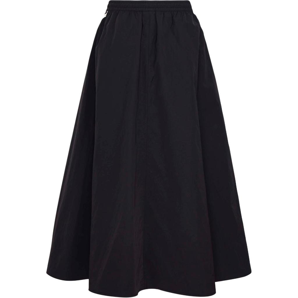 adidas Originals Summer Glow Classic Casual Slim Fit Short Skirt Women Black White KX7986