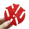 For VW 110mm for Volkswagen Emblem Backing Plate–Trunk Badge Background Panel for Golf 6/7/7.5, Polo, Passat, T-Roc, Arteon, T