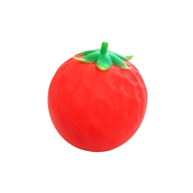 Aardbeien Squishy Speelgoed Decompressie Simulatie Aardbeien Knijpen Zacht Siliconen Gevoel Populair Stressverlichting Emotionele Ontlading