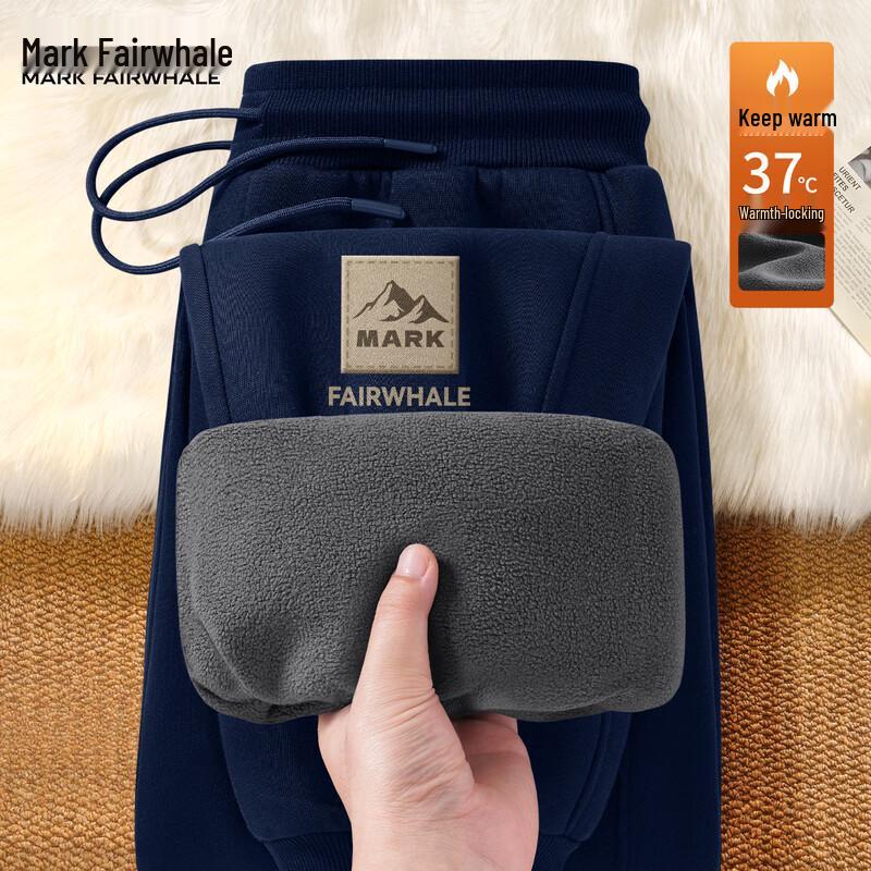 

Mark Fairwhale Men s 2025 Winter Fleece-Lined Sweatpants 3XL