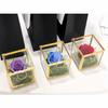 Nordische Glasglocke Schmuck- und Kosmetik-Aufbewahrungsbox