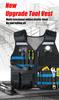 Breathable Tool Organizer Multi-pocket The Ground Tool Vest For Electrician Carpenters Tool Bag Thickened Work High Above