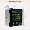 Digital Inclinometer Portable Angle Gauge for Construction Machinery