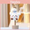 Plush Featherball Unique Doll Animal Keychain Girls Stylish Handbag Decoration