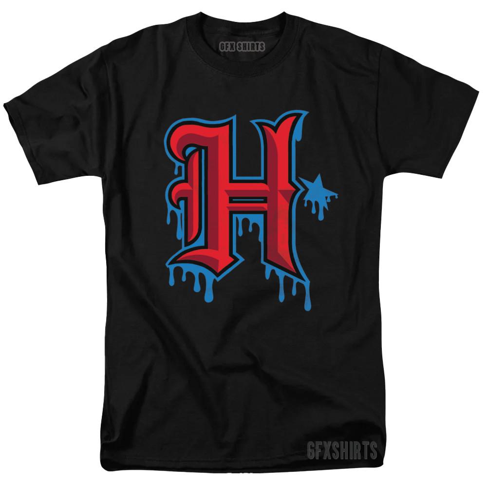 Houston Texans HTown 2026 Drip Logo graphic design T-shirt M