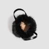 Simple Carry-on Plush Bag Women's Fashion Fluffy Shoulder Bag Ocean Fashion with Crossbody Fur Bag