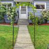 Rose Arch Made of Metal Climbing Aid for Climbing Plants Garden Arch with Point Metal Structure Archway Trellis Arch for Roses Arches Trellis Rose