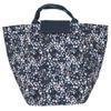 Les Trésors De Lily [A1742] - Sac repas fraicheur / Lunch bag 'Floral' bleu - 25x19x18 cm