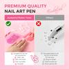 2 Piece Rhinestone Picker Tool Kit Dual Ended Applicator Pens with 12 Replacement Tips for Nail Art Diamond Painting and Bedazzling Crafts