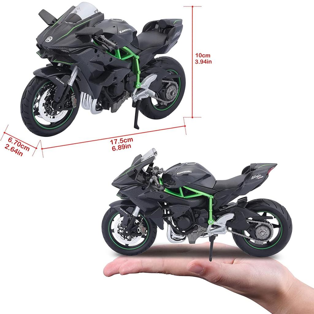 Maisto Mini Bike 1:12 Kawasaki Ninja H2R Motorcycle Maisto Kawasaki Ninja H2R 1:12