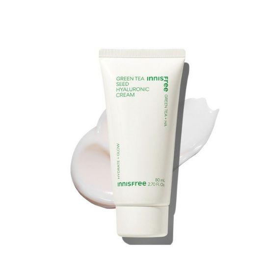 

Innisfree Green Tea Seed Hyaluronic Acid Cream Deep Moisture & Skin Hydration 80ml