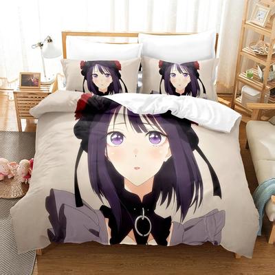 Juego de ropa de cama con estampado 3D My Dress Up Darling, funda nórdica Anime Kitagawa Marin, para cama doble, individual, matrimonial, queen y king, para adultos y niños.