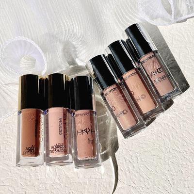 MYHO Schimmer Lidschatten flüssig: Erdton-Highlight & Kontur für Frauen – Leicht, seidig, zart für Anfänger.