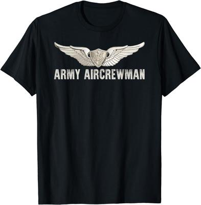 NOWY LIMITOWANY Koszulka dla Załogi Lotniczej Armii USA Najlepszy Pomysł na Prezent Koszulka S-5XL Koszulka Unisex