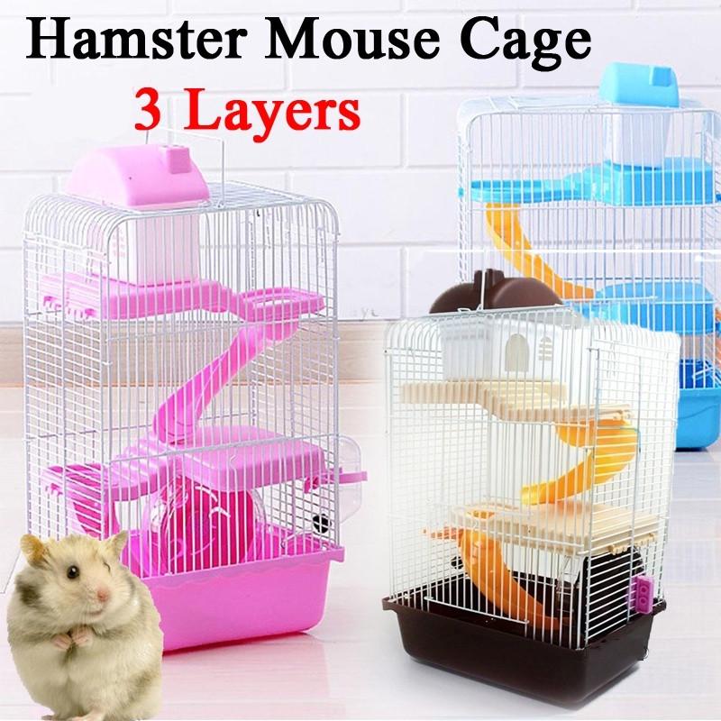 3 layer hamster cage