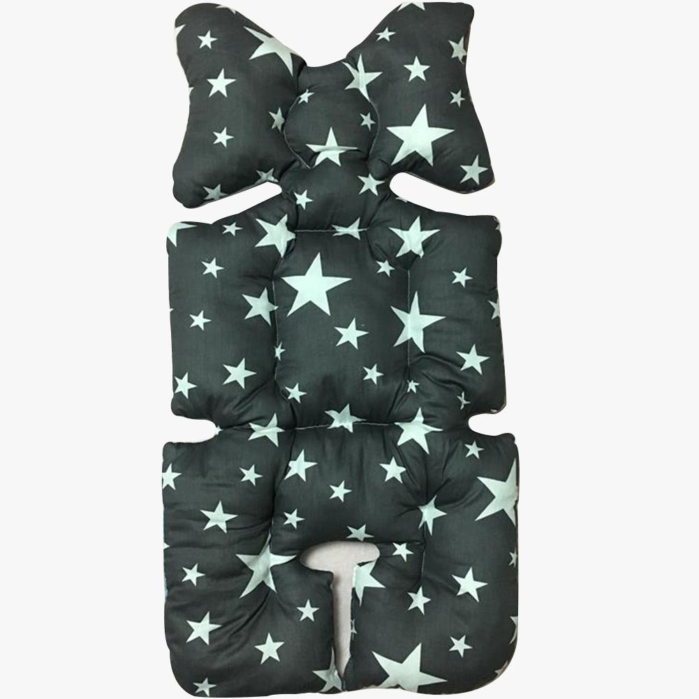 Children Seat Cushion Cotton Double-sided Seat Pad For Stroller Dining Chair