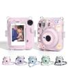 Camera bag For Fujifilm Instax Mini 12 Case Transparent Photo Storage Protective Cover Camera Stand Diy Sticker Sets