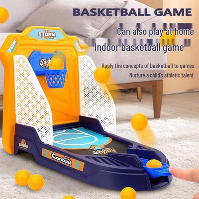 Kids' 2-Person Football Bowling & Basketball Interactive Educational Board Game