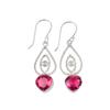 Pink Tourmaline Gemstone 925 Sterling Silver Jewelry Drop/Dangle Earrings 2.00" EE-32-18