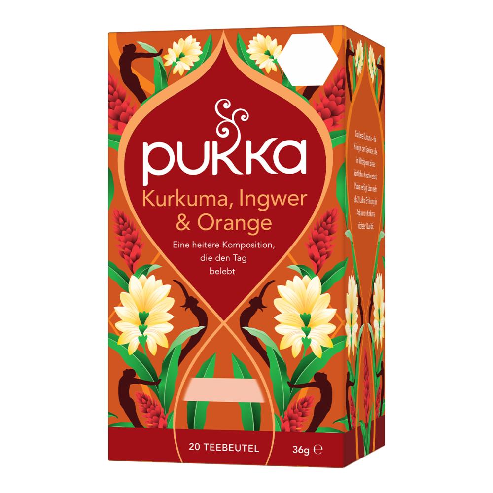 Puka Cukuma, Ginger & Orange 20 Tea Bags