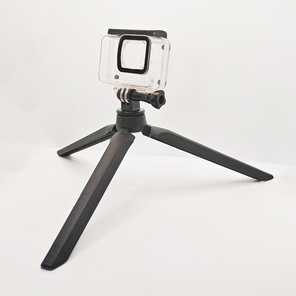 Desktop Tripod for GoPro Hero 13 12 11 10 9 8 7 6 5 4 Action Camera, with Screw Adapter for DJI OSMO Action 5 PRO 4 3 2 Cameras