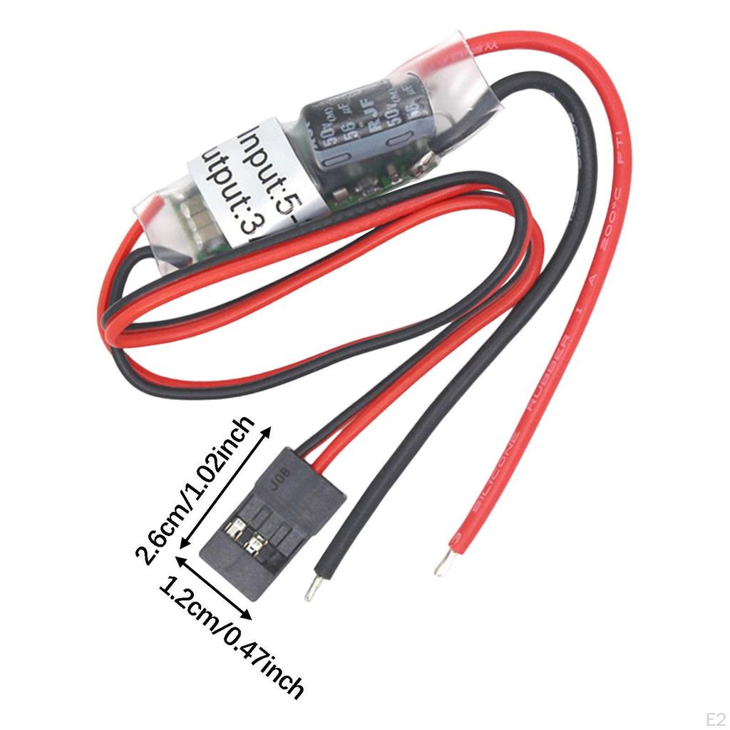 Module for RC Quadcopter Switching Regulator Antijamming Sturdy Lightweight Full Shielding