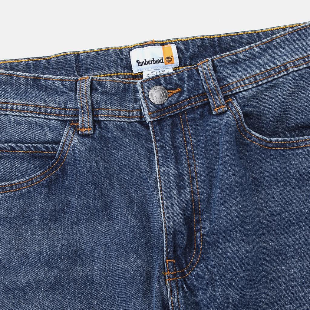 Timberland SS26 Mid-Rise Zipper Breathable Stretch Jeans Men jeans A6GM7-A11