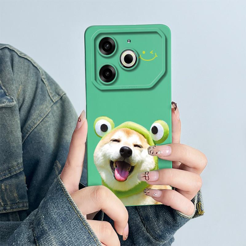 For Tecno Pova 6 Neo Phone Case Pova 6Neo Back Cover Silicone Cute Panda Flower Boys Girls Cartoon Shell Protective Coque Funda
