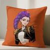 Demon Hunters Kpop Pillowcase Sofa Anime 45X45cm Cushion Cover Soft Touch