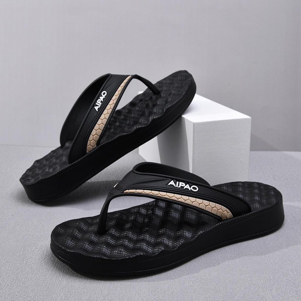 Men's Anti-Slip Massage Flip-Flops for Outdoor Beach Wear