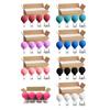 4 Stück Anti-Cellulite-Saugnapf Ventosa Silikon Ball Gläser Glas Vakuum Schröpfen Set Dosen Körper Gesicht Massagegerät Drop Shipping