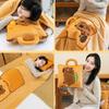 Capybaras Pillow Quilts Double-use Cushions Spring and Summer Office Naping Pillow Gift Cushions Folding Air Conditioning