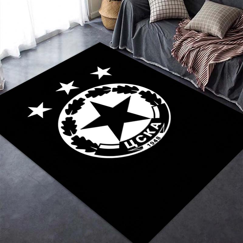 PFC CSKA Sofia Carpet Rug for Living Room Bedroom Home Sofa Decoration,Kids play Non-slip Floor Mat