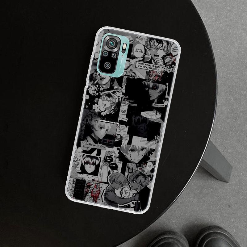 

Чехол для телефона с изображением Tokyo Ghouls (Токийский гуль) Terror для Xiaomi Redmi Note 15 14 13 12 11 Pro Plus 14S 12S 11S 11T 11E 10S 10 Индивидуальный F Redmi Note 14 5G