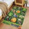 Plants Vs. Zombies Floor Rug Office Rug Design for Living Rooms Decorate Room Dining Room Game Room Anti-slip Rug Anime Office Decor Wedding Party Gif