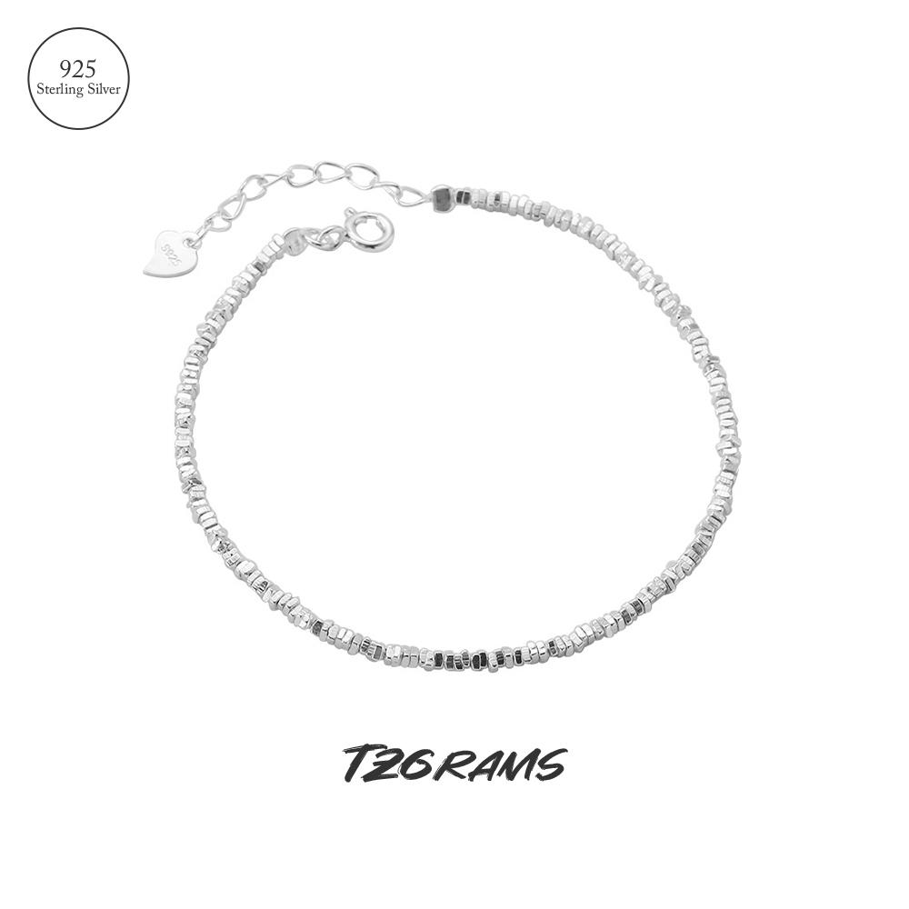 

Подлинный простой браслет из серебра 925 пробы для ее элегантной великолепной вечеринки по случаю дня рождения Ювелирные изделия Модные украшения для женщин