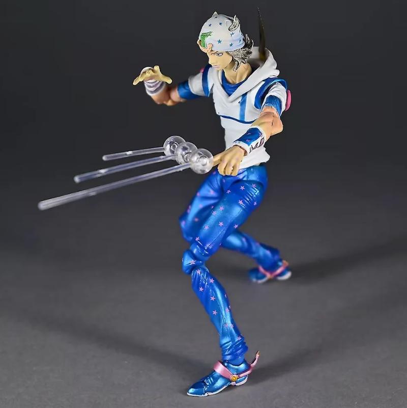 15cm Anime Action Figure Johnny Joestar Gyro Zeppeli Jojo'S Bizarre Adventure Collection High Quality Model Festival Gifts