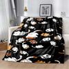 9 Cute Cat Cartoon Soft Flannel Fluffy Throw Camping Blanket for Children Sofa Throw Thin Blanket Fashion Gift