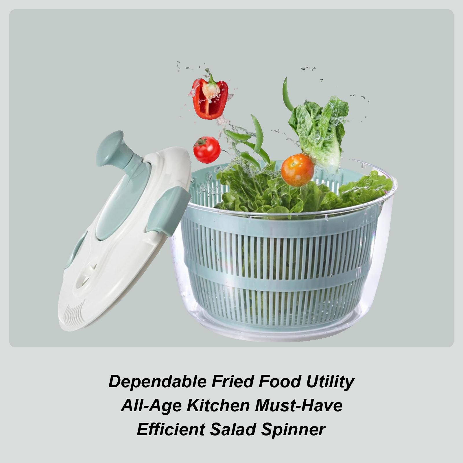 

Новая сушилка для салата, мойка для зелени салата, сушилка, дуршлаг, контейнер для хранения, сито для мытья и сушки листовых овощей, кухонные инструменты CN