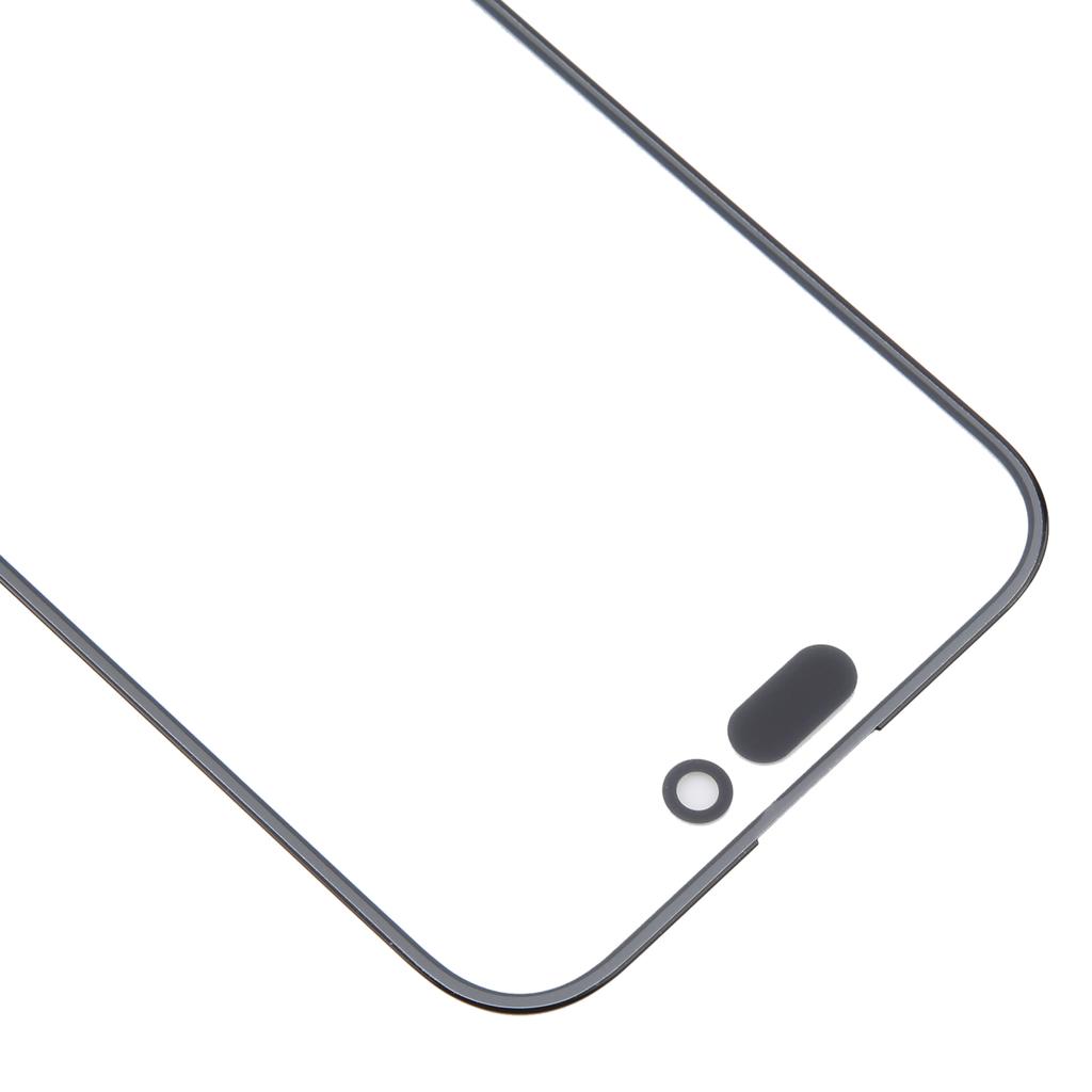For iPhone 16 Plus Front Screen Glass Lens+OCA Adhesive Replacement Parts (Without Logo)