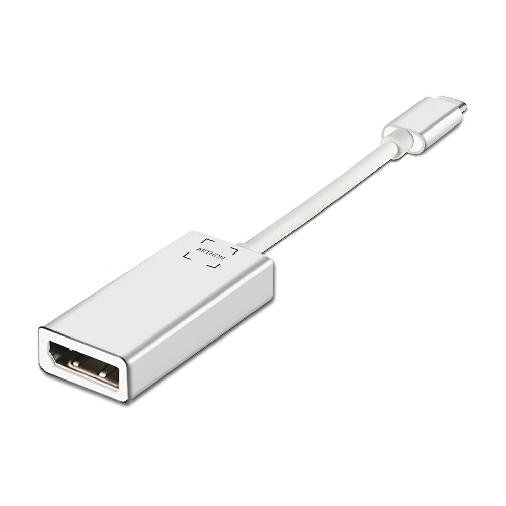 Przejściówka z usb 3.1 typ c na dp displayport konwerter usbc adapter usb-c