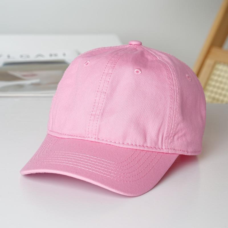 Cotton soft top baseball cap men's summer deepened top cap hat women's tide