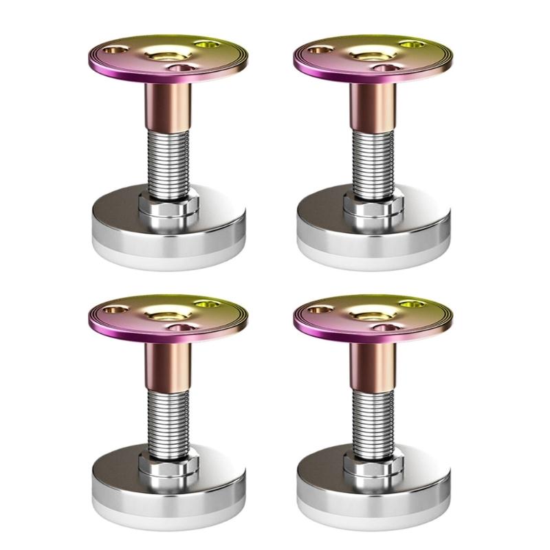 4Pcs Furniture Cabinet Stabilizers Headboard Stopper Adjustable Threaded Bed Frame Anti-Shake Tool Hardware Enduring