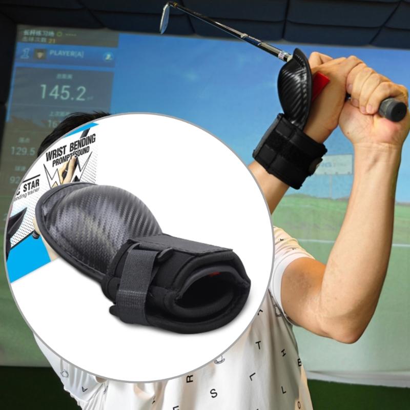 Golfs Handledsstöd Band Tränare Golfs Svingtränare Golfs Svingställningar Korrigerare Träningshjälpmedel för Golfare Nybörjare