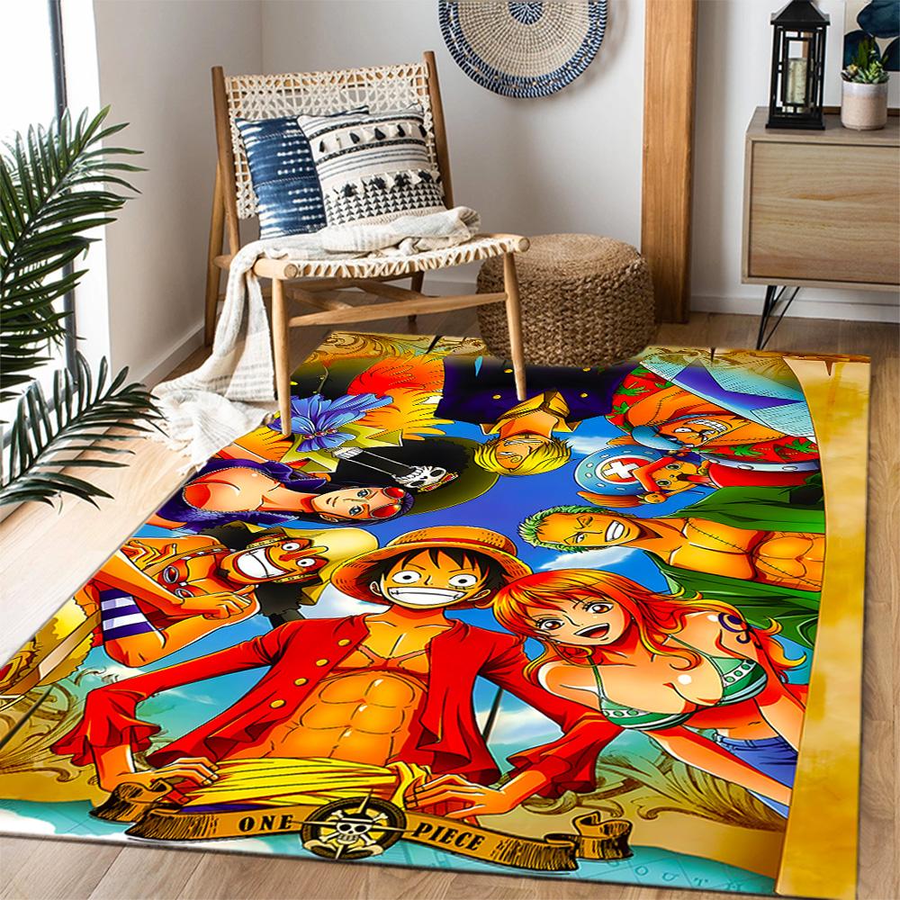 One Piece Adventure Floor Mat Perfect for Dining Room Decorate room Hallway Bedrooms Antislip Carpet Office home decor