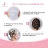 Shower Cap Disposable 18.1 Inch 50PCS, Plastic Shower Cap for Women Waterproof Bath Bathing Accessories, Home Travel Essentials