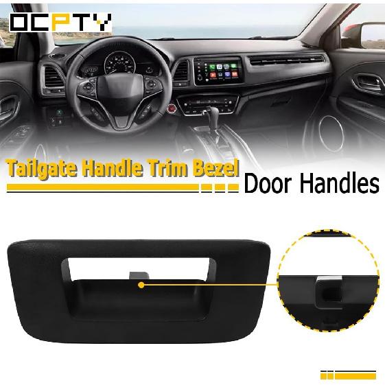 OCPTY Rear Tailgate Handle Back Trim Bezel Fit 2007-2013 for Chevrolet Silverado 1500 2007-2014 for Chevrolet Silverado 2500 3500 HD 2007-2013 for