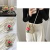 Chic Urban Style Woven Bucket Bag 2023 Trendy Casual Shoulder Bag For Women