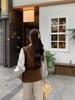 Korean Autumn/Winter Wool Blend Two-Piece Style Loose Shirt for Women